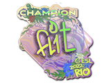 Artwork for Sticker | FL1T (Holo, Champion) | Rio 2022