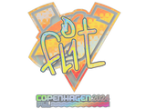 Artwork for Sticker | FL1T (Holo) | Copenhagen 2024