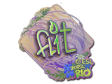 Artwork for Sticker | FL1T (Holo) | Rio 2022