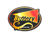 Artwork for Sticker | Flame Buttery (Holo)
