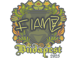 Artwork for Sticker | FlameZ | Budapest 2025
