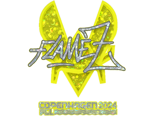 Sticker | FlameZ (Glitter) | Copenhagen 2024