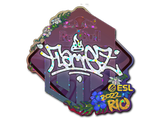 Artwork for Sticker | FlameZ (Glitter) | Rio 2022