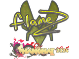 Artwork for Sticker | FlameZ (Glitter) | Shanghai 2024