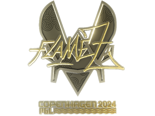 Sticker | FlameZ (Gold) | Copenhagen 2024