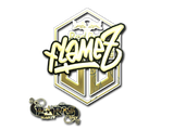 Artwork for Sticker | FlameZ (Gold) | Paris 2023