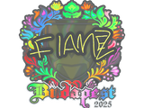 Artwork for Sticker | FlameZ (Holo) | Budapest 2025