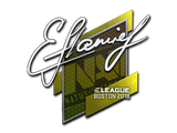 Artwork for Sticker | flamie | Boston 2018