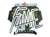 Artwork for Sticker | flamie (Foil) | Berlin 2019