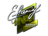 Artwork for Sticker | flamie (Foil) | Boston 2018