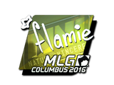 Artwork for Sticker | flamie (Foil) | MLG Columbus 2016