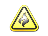 Artwork for Sticker | Flammable (Foil)