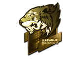Artwork for Sticker | Flash Gaming (Gold) | Boston 2018