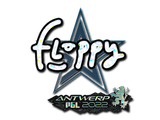 Artwork for Sticker | floppy (Glitter) | Antwerp 2022