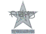 Artwork for Sticker | floppy (Glitter) | Copenhagen 2024
