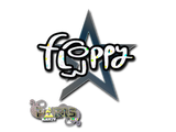 Artwork for Sticker | floppy (Glitter) | Paris 2023