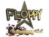 Artwork for Sticker | floppy (Gold) | Shanghai 2024