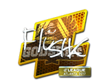 Artwork for Sticker | flusha (Foil) | Atlanta 2017