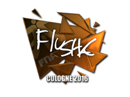 Sticker | flusha | Cologne 2016