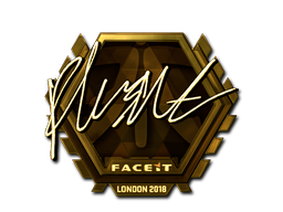 Sticker | flusha | London 2018