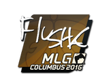 Artwork for Sticker | flusha | MLG Columbus 2016