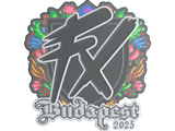 Sticker | Fluxo (Embroidered) | Budapest 2025