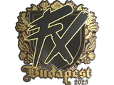 Artwork for Sticker | Fluxo (Gold) | Budapest 2025