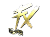 Artwork for Sticker | Fluxo (Gold) | Paris 2023