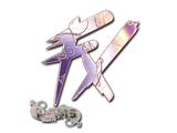 Artwork for Sticker | Fluxo (Holo) | Paris 2023