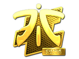 Artwork for Sticker | Fnatic (Gold) | Atlanta 2017