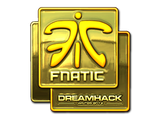 Artwork for Sticker | Fnatic (Gold) | DreamHack 2014