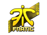 Artwork for Sticker | Fnatic (Gold) | Katowice 2015