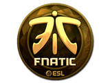 Artwork for Sticker | Fnatic (Gold) | Katowice 2019