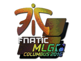 Artwork for Sticker | Fnatic (Holo) | MLG Columbus 2016