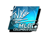 Artwork for Sticker | fnx (Foil) | MLG Columbus 2016