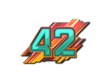 Artwork for Sticker | Forty Two