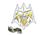 Artwork for Sticker | forZe eSports (Gold) | Paris 2023