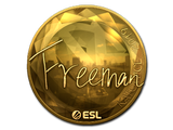 Sticker | Freeman (Gold) | Katowice 2019