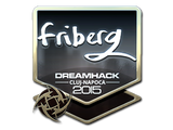 Artwork for Sticker | friberg (Foil) | Cluj-Napoca 2015