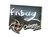 Artwork for Sticker | friberg (Foil) | Cologne 2015