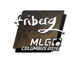 Artwork for Sticker | friberg | MLG Columbus 2016