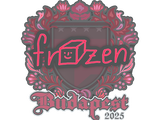 Artwork for Sticker | frozen | Budapest 2025