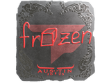 Artwork for Sticker | frozen (Foil) | Austin 2025