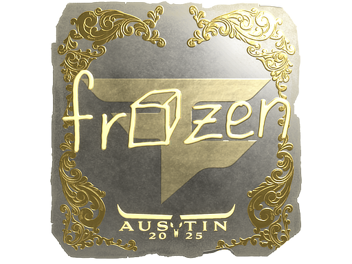 Sticker | frozen | Austin 2025