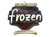 Sticker | frozen (Gold) | Berlin 2019
