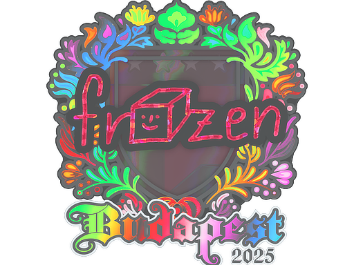 Sticker | frozen (Holo) | Budapest 2025