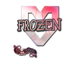 Sticker | frozen | Paris 2023