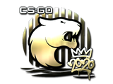 Artwork for Sticker | FURIA (Gold) | 2020 RMR