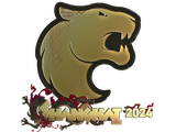 Artwork for Sticker | FURIA (Gold) | Shanghai 2024