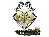 Artwork for Sticker | G2 Esports (Gold) | Antwerp 2022